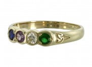 Family Colours 4 Stone Ring - 1304