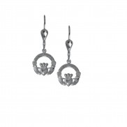 Claddagh Weave Small Drop Earrings - 8726
